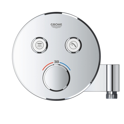 Термостат прихованого монтажу на 2 споживача Grohe Grohtherm SmartControl (29120000), изображение 4