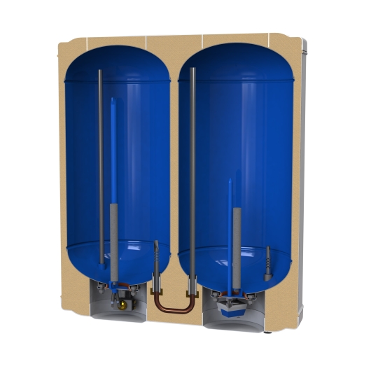 Водонагрівач LEOV LV Flat MR Dry 100 l плоский сухий тен  (100L Flat MR D), изображение 3