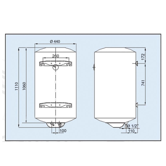 Водонагрівач LEOV LV 120 l (V 120 l), изображение 9