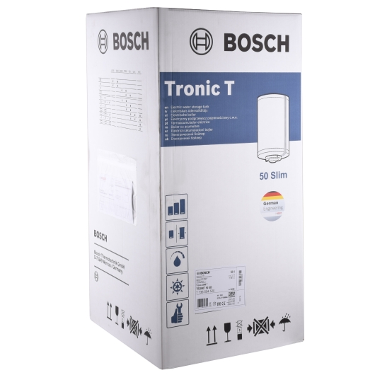 Водонагрівач Bosch Tronic 2000 TR 2000 T 50 SB / 50л, 1500W, Slim, изображение 9