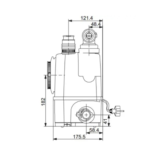 Канализационная установка Grundfos Sololift2 WC-3 (97775315), изображение 4