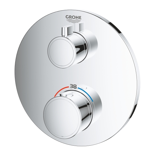 Термостат прихованого монтажу для 1 споживача Grohe Grohtherm Convent. Concealed (24075000), изображение 2