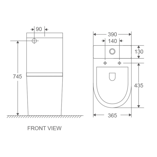 Унітаз-компакт Mixxus Premium Ellipse-0401-T1 630x390x840mm, система змиву TORNADO 1.0 (MP6467), изображение 4