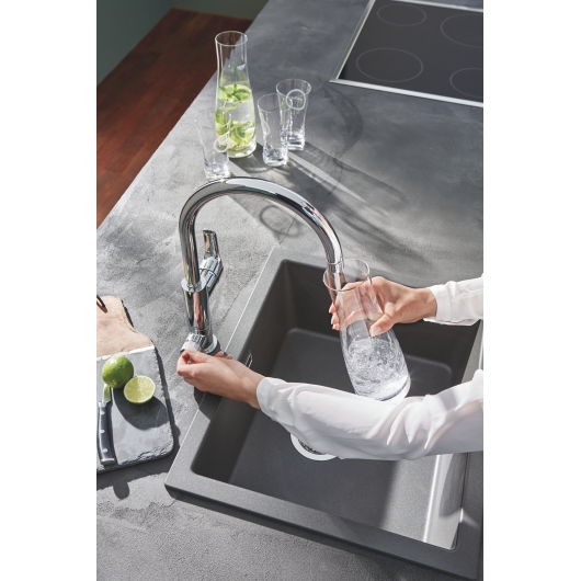 Комплект змішувача для кухні із фільтром Grohe Blue Pure (30383000), изображение 4