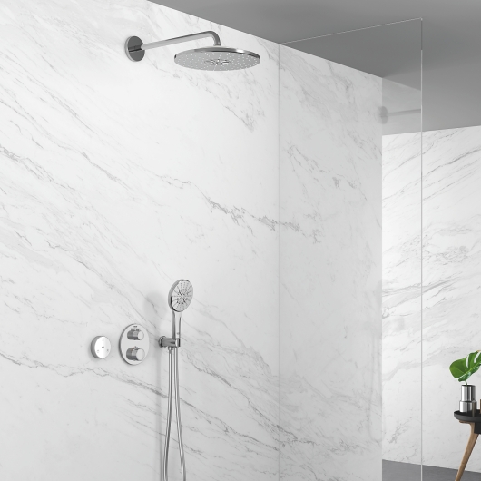 Термостат прихованого монтажу на 2 споживача Grohe Grohtherm Convent. Concealed (24076000), изображение 4