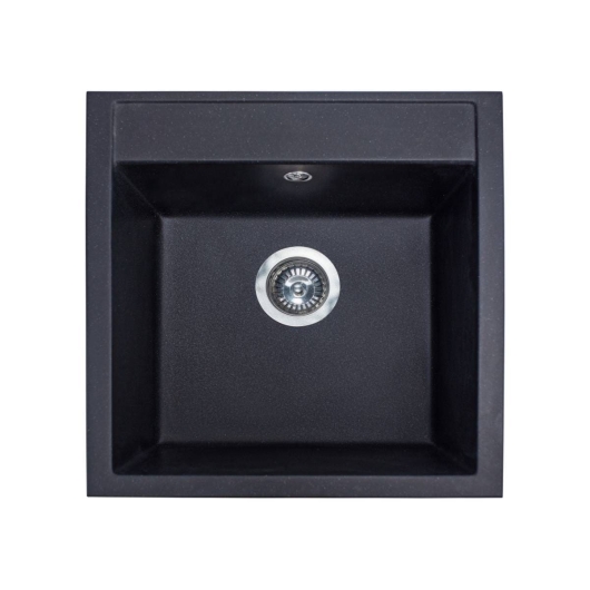 Кухонная мойка BODRUM 510 black shine Miraggio