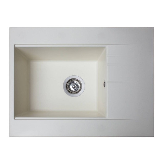 Кухонная мойка BODRUM 650 white Miraggio