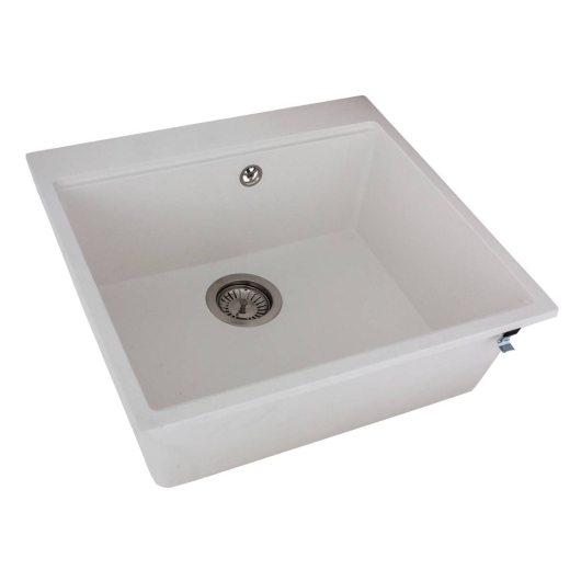 Кухонная мойка LAGOON 540 white Miraggio