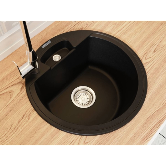 Кухонная мойка VALENCIA black shine Miraggio