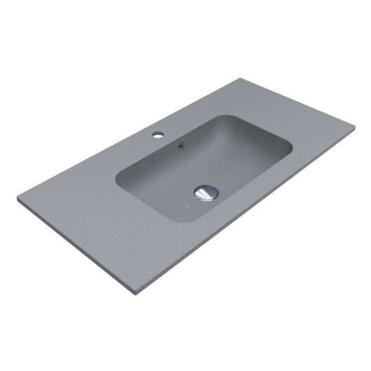Умывальник DELLA 900 MIRASTONE GRAY Miraggio