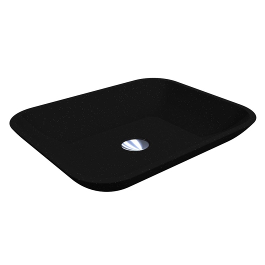 Умывальник MARTEEN MIRASTONE BLACK SHINE Miraggio