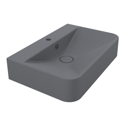 Умывальник CHAMONIX MIRASTONE GRAY Miraggio