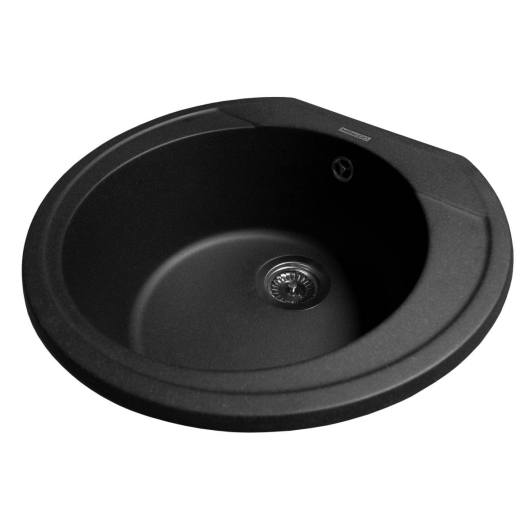 Кухонная мойка TULUZA black shine Miraggio, изображение 3