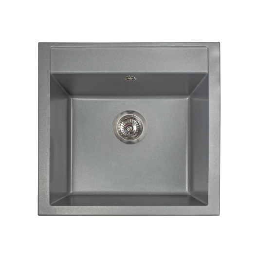 Кухонная мойка BODRUM 510 gray Miraggio, изображение 4