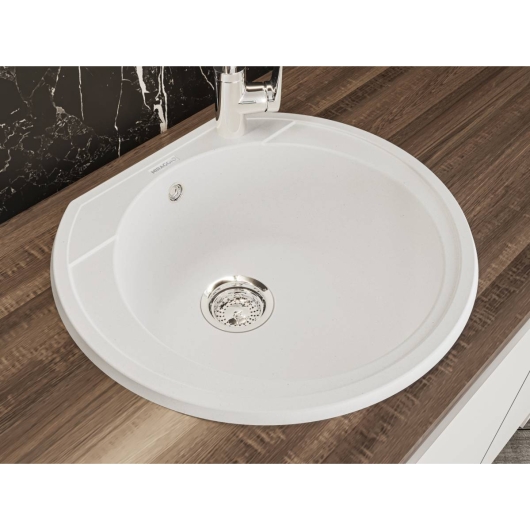 Кухонная мойка TULUZA white Miraggio, изображение 5