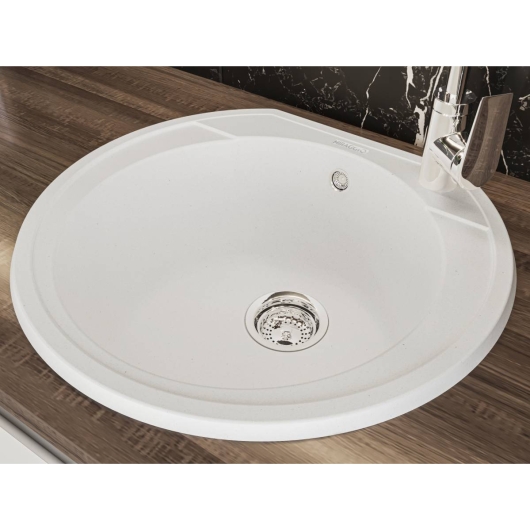 Кухонная мойка TULUZA white Miraggio, изображение 4