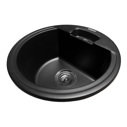 Кухонная мойка VALENCIA black shine Miraggio, изображение 3