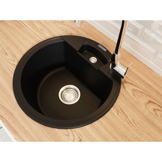 Кухонная мойка VALENCIA black shine Miraggio, изображение 6