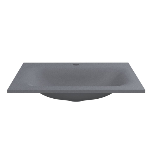 Умывальник JESSEL 600 MIRASTONE GRAY Miraggio, изображение 4