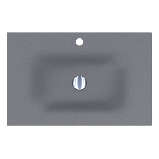 Умывальник JESSEL 700 MIRASTONE GRAY Miraggio, изображение 4