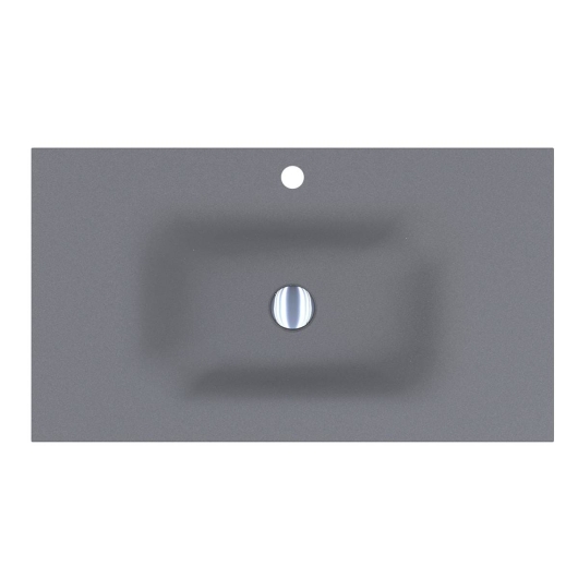 Умывальник JESSEL 800 MIRASTONE GRAY Miraggio, изображение 4
