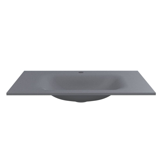 Умывальник JESSEL 800 MIRASTONE GRAY Miraggio, изображение 3