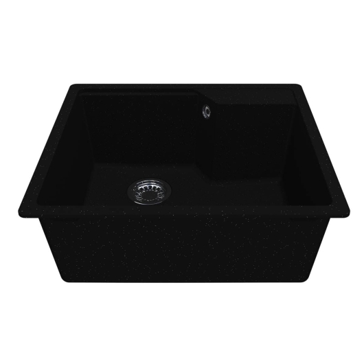 Кухонная мойка LISA black shine Miraggio, изображение 7