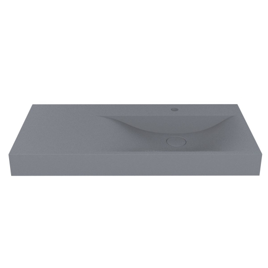 Умывальник VIOLA 1000 R MIRASTONE GRAY Miraggio, изображение 3