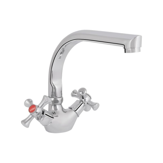 Смеситель для кухни Lidz Lamb 276F двухвентильный LDLAM276FCRM22019 Chrome купить в САНН Одесса