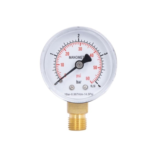 Манометр Thermo Alliance Standart 50 мм 1/4", нижнее подключение SD1704B купить в САНН Одесса