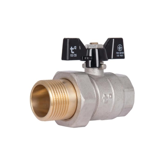 Кран шаровой "Американка" Thermo Alliance Base прямой 1" ВН SD221W25 купить в САНН Одесса