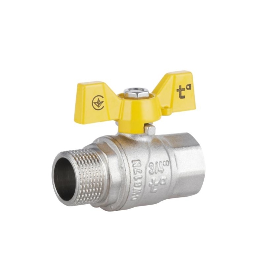 Кран шаровой Thermo Alliance Forte 3/4" ВН для газа (бабочка) SF607G20 купить в САНН Одесса