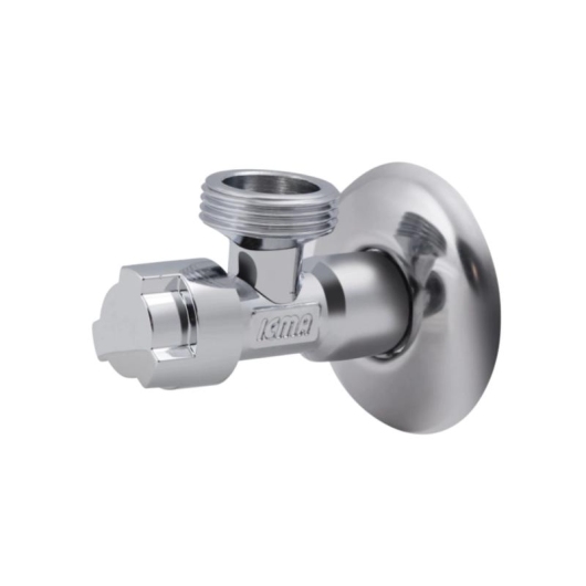 Кран приборный буксовый Icma 1/2"х3/4" угловой №519 купить в САНН Одесса