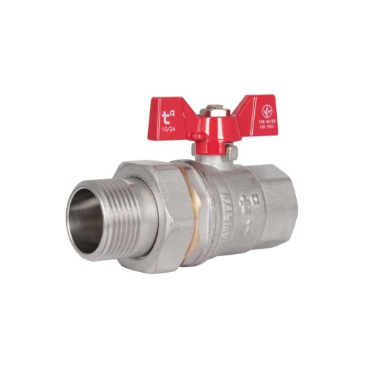 Кран шаровой "Американка" Thermo Alliance Standart 1" ВН прямой SD220W25 купить в САНН Одесса