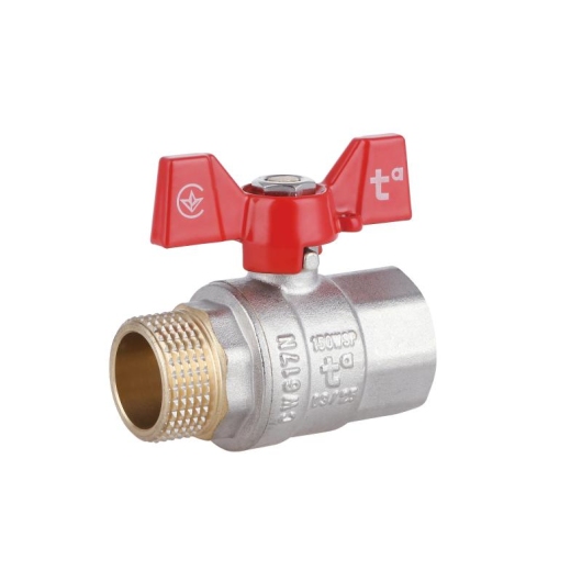 Кран шаровой Thermo Alliance Standart 3/4" ВН для воды (бабочка) SD607NW20PN40 купить в САНН Одесса
