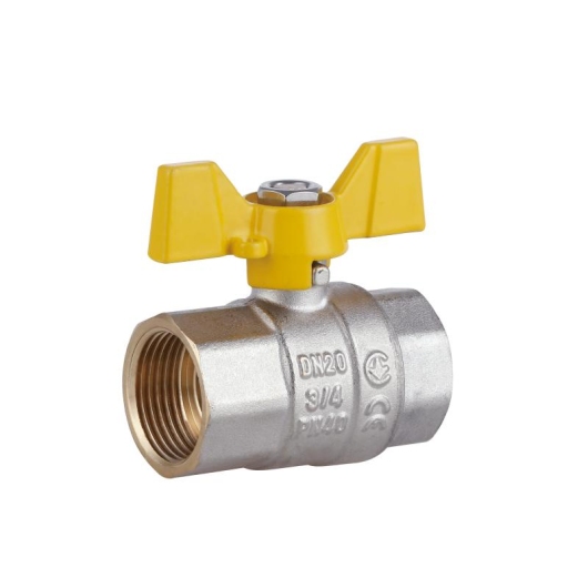 Кран шаровой Thermo Alliance Standart 3/4" ВР для газа (бабочка) SD602NG20PN40 купить в САНН Одесса