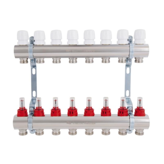 Коллектор с расходомерами Thermo Alliance Standart 1" 8 выходов SD235W8 купить в САНН Одесса