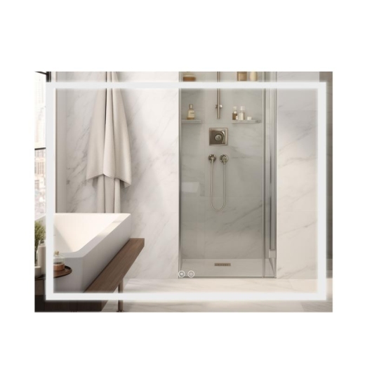 Зеркало Qtap Mideya (DC-F614) 1000х800 с LED-подсветкой Touch, с антизапотеванием, диммером QT2078F614W купить в САНН Одесса