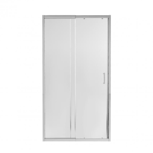 Душевая дверь в нишу Qtap Taurus CRM201-11.C6 97-108x200 см, стекло Clear 6 мм, покрытие CalcLess купить в САНН Одесса