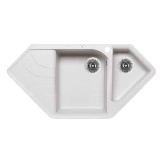 Кухонная мойка с дополнительной чашей Lidz 1000x500/225 STO-10 (LIDZSTO101000500225) купить в САНН Одесса