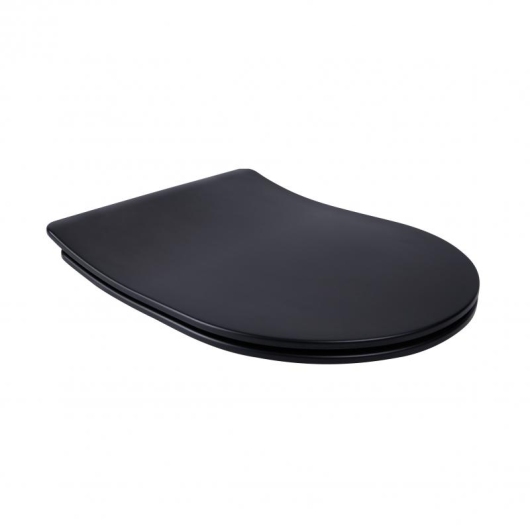 Сиденье для унитаза Qtap (Robin, Scorpio) с микролифтом Slim QT99U184UF450MB купить в САНН Одесса