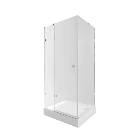 Набор Qtap душевая кабина Capricorn CRM1018RC6 Clear 2020x1000x800 мм + поддон Tern 301812C 100x80x12 см с сифоном купить в САНН Одесса