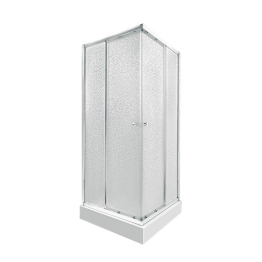 Набор Qtap душевая кабина Presto CRM1088SP5 Pear 1970x800x800 мм + поддон Tern 308812C 80x80x12 см с сифоном купить в САНН Одесса