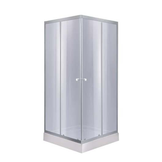 Душевая кабина Lidz Wawel SC80x80.SAT.LOW.GR, стекло тон. 4 мм + Lidz Душевой поддон KAPIELKA ST80x80х14 купить в САНН Одесса