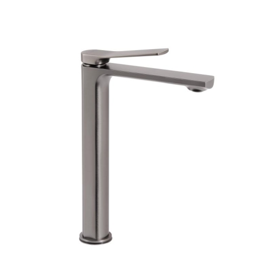 Смеситель для раковины Qtap Slavonice высокий QTSLA269GMB45925 Gunmetal Black PVD купить в САНН Одесса