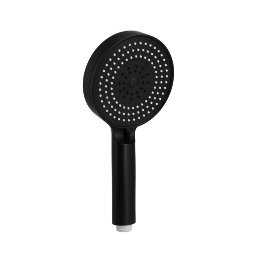 Лейка для ручного душа Qtap Rucni D 130 мм округлая QTRUC125BLM45951 Black Matt купить в САНН Одесса