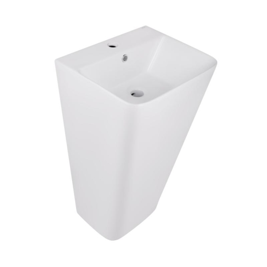 Раковина напольная моноблок Qtap Tern 440х380х830mm White QT1711G302WN купить в САНН Одесса