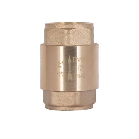 Обратний клапан Thermo Alliance Base 1/2"ВВ Slim с латунным штоком TAB240W15S купить в САНН Одесса