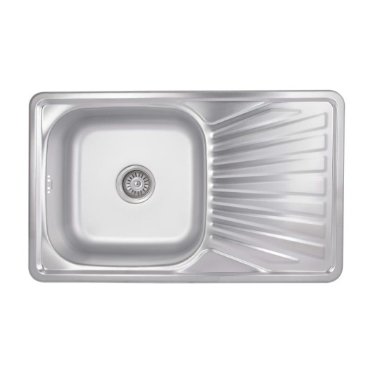 Кухонная мойка Brinex 7848 0,8 мм Satin (BRIN7848SAT08) купить в САНН Одесса