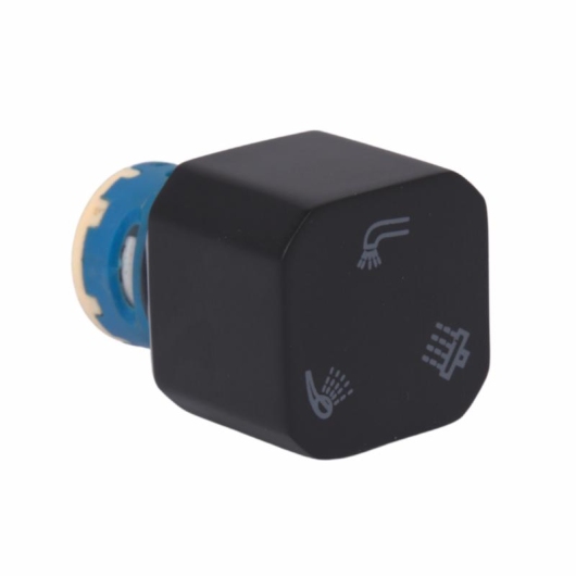 Ручка переключателя на 3 потребителя Lidz (25х30х30) для смесителей Kubis 1030 Black LDKUB253030B349504 купить в САНН Одесса
